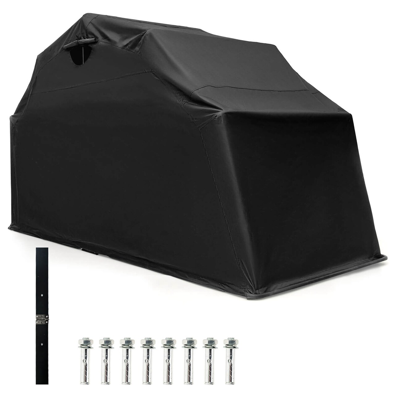 Costway 11.2' x 4.5' x 6.3' Waterproof Motorbike Storage Tent Outdoor Motorcycle Shelter